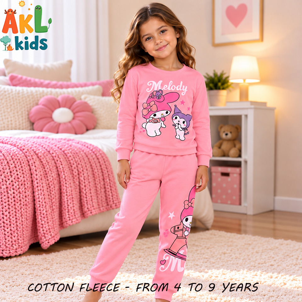 Fleece Cotton Pjs Kuromi