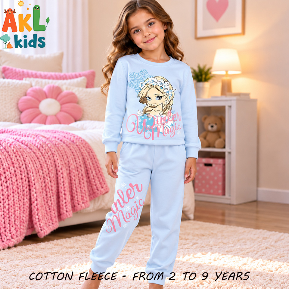 Fleece Cotton Pjs Elsa