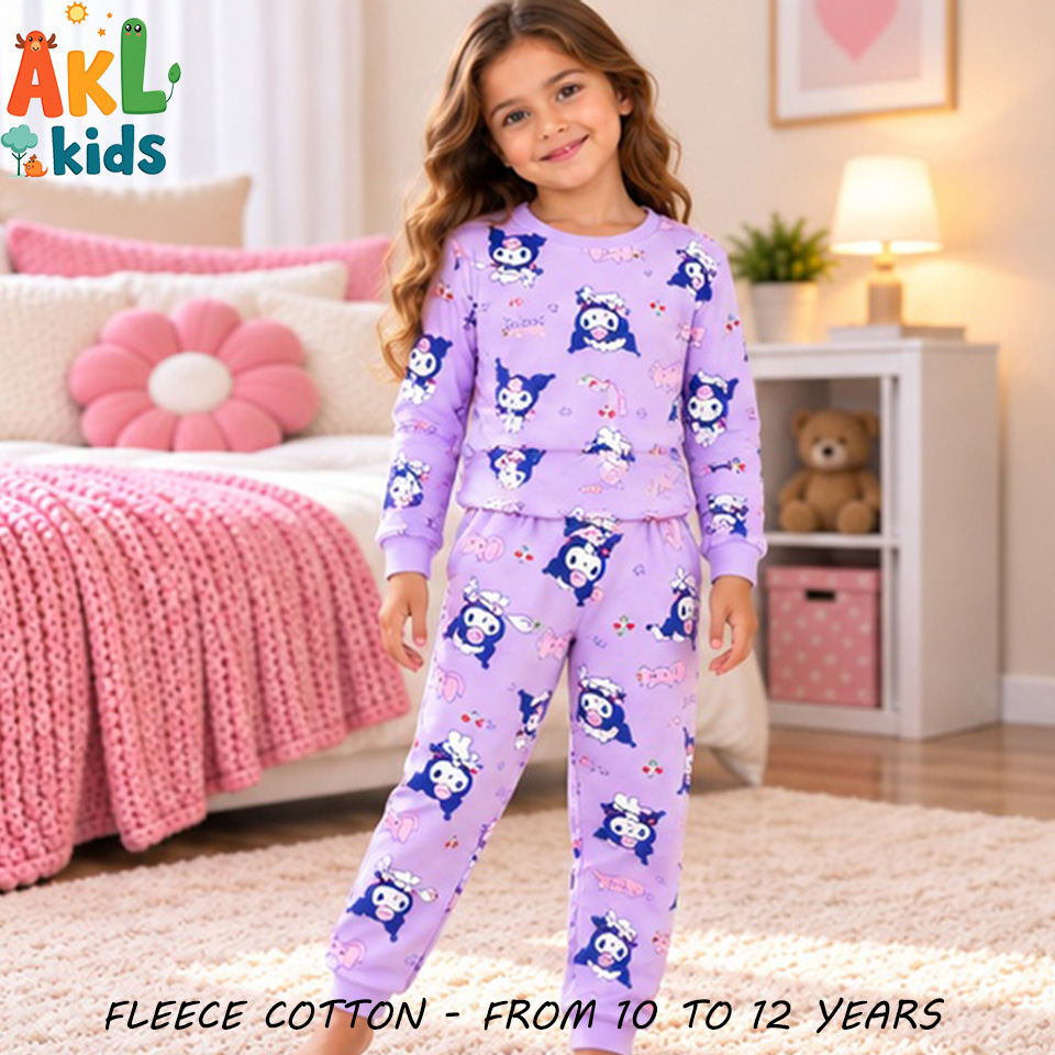 Fleece Cotton Pjs Kuromi