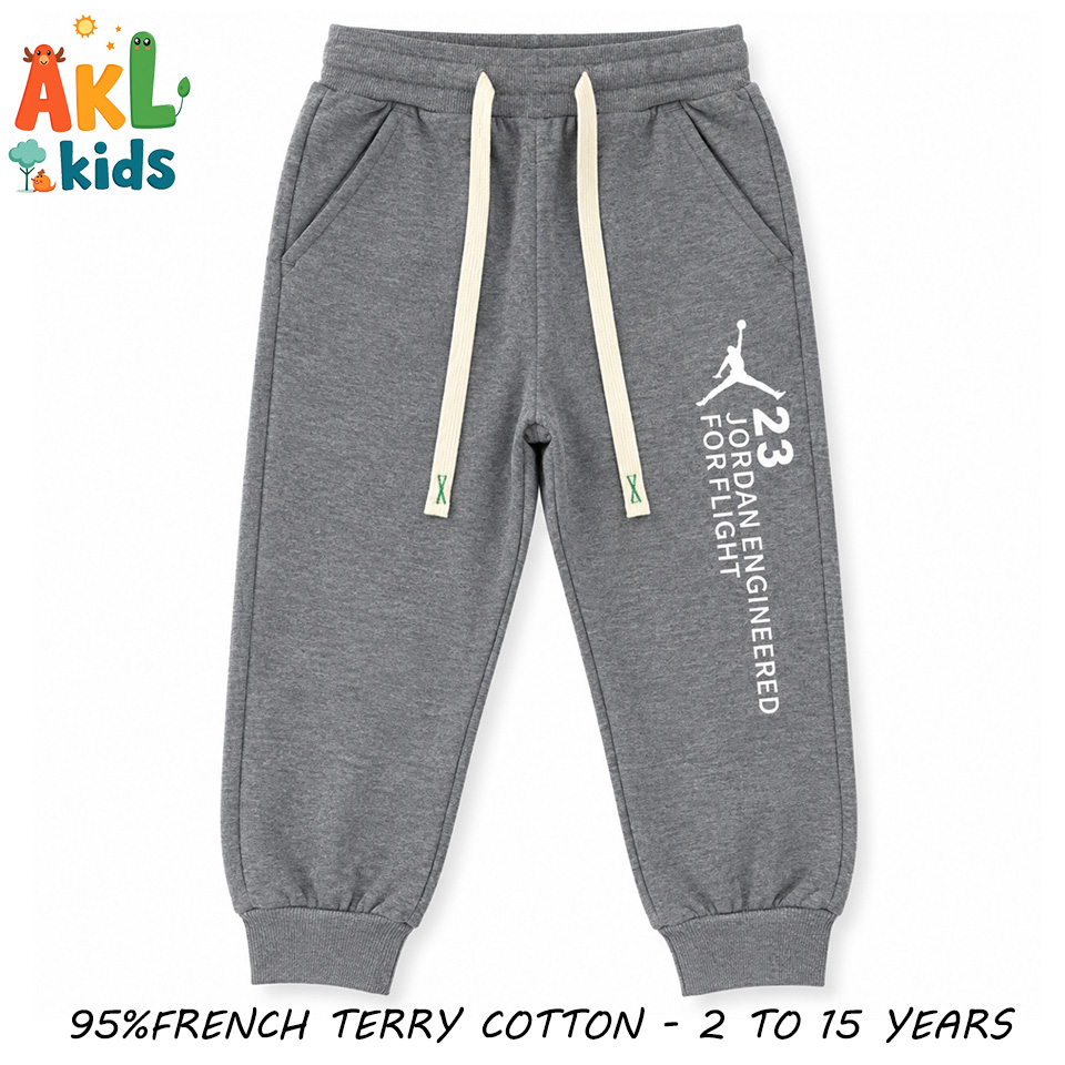 Kids’ Jogger Pants – 95% Cotton