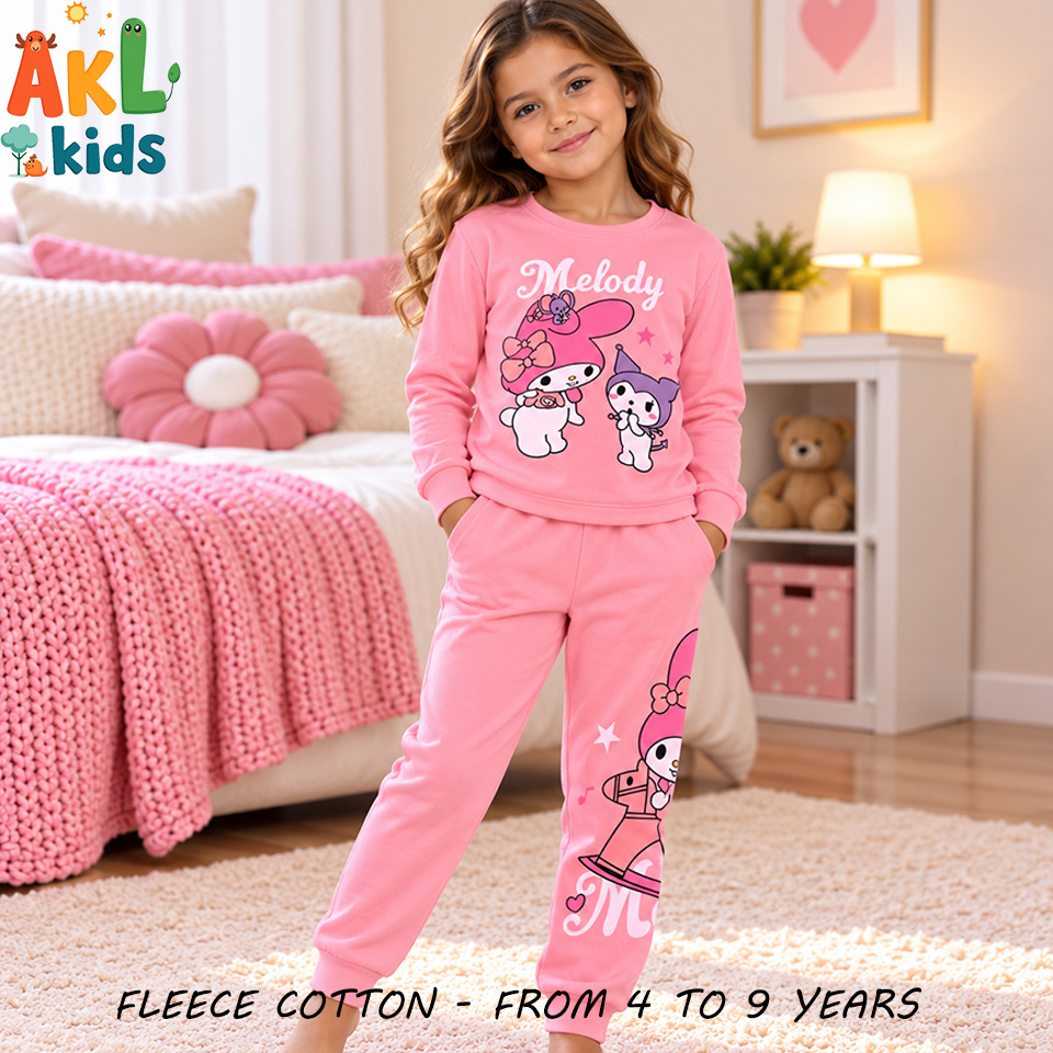 Fleece Cotton Pjs Kuromi