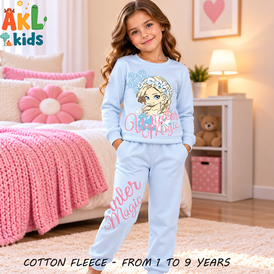 Fleece Cotton Pjs Elsa