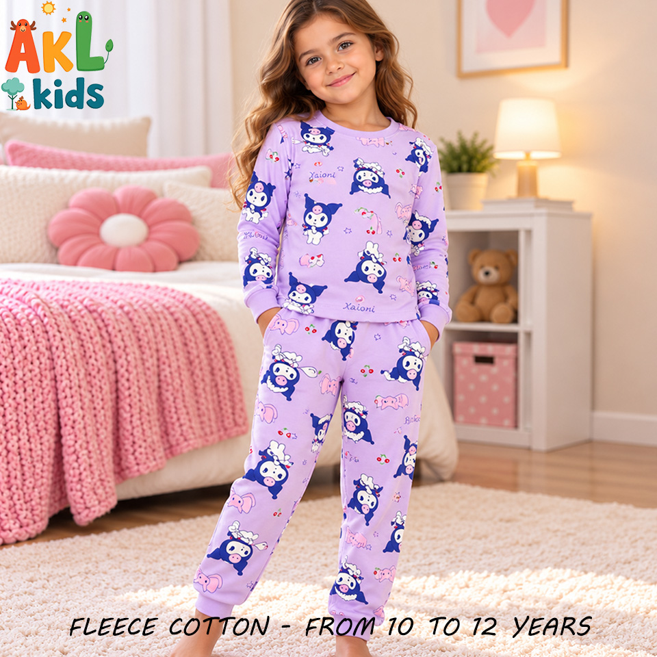 Fleece Cotton Pjs Kuromi