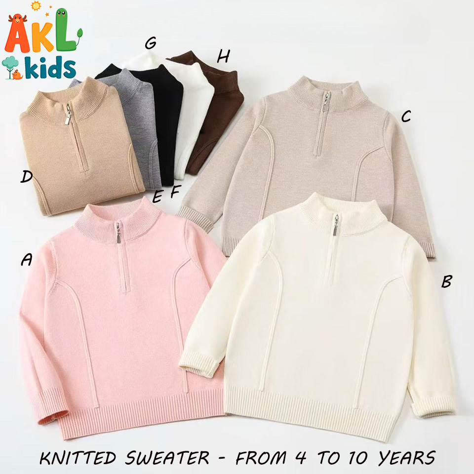 Knitted Sweater for Kids – 4 to 10 Years