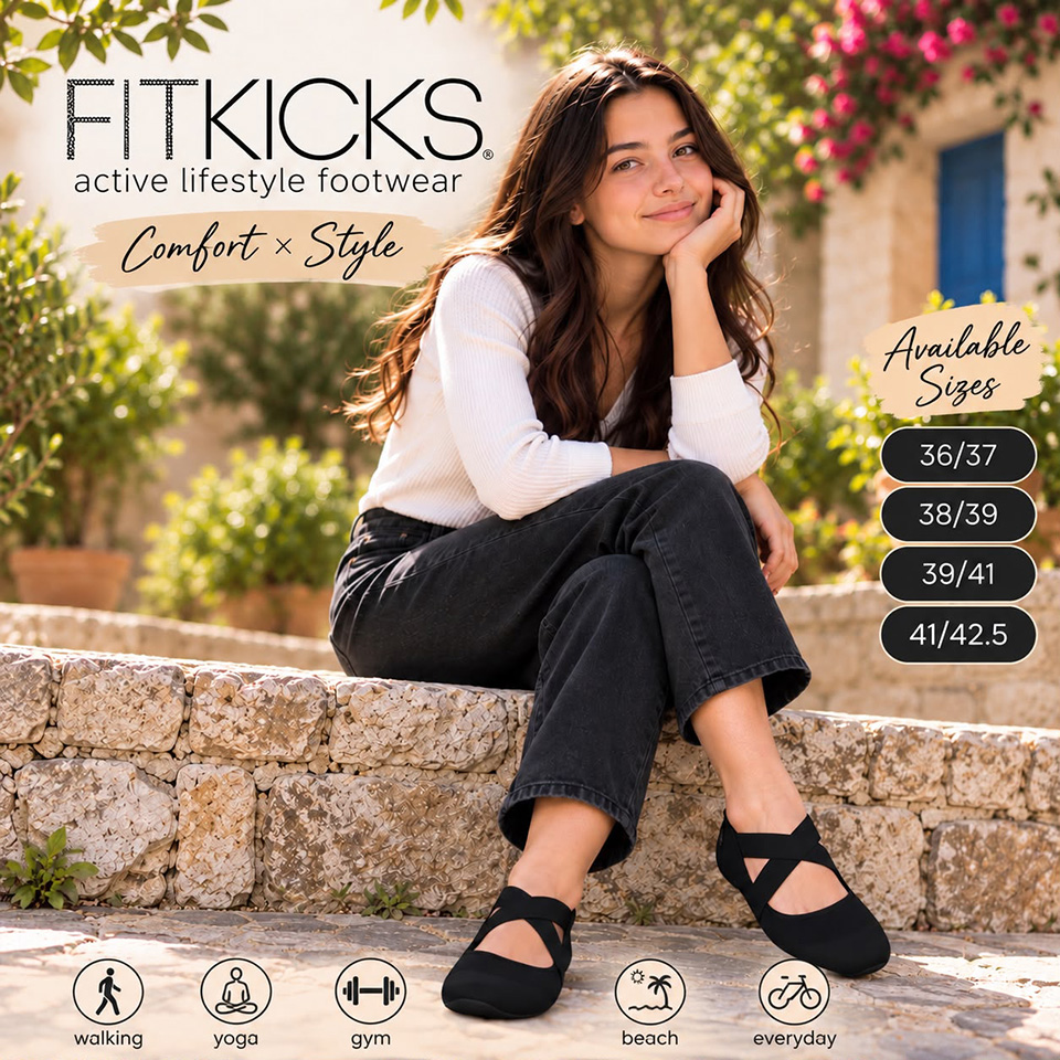 FitKicks Footwear - Black