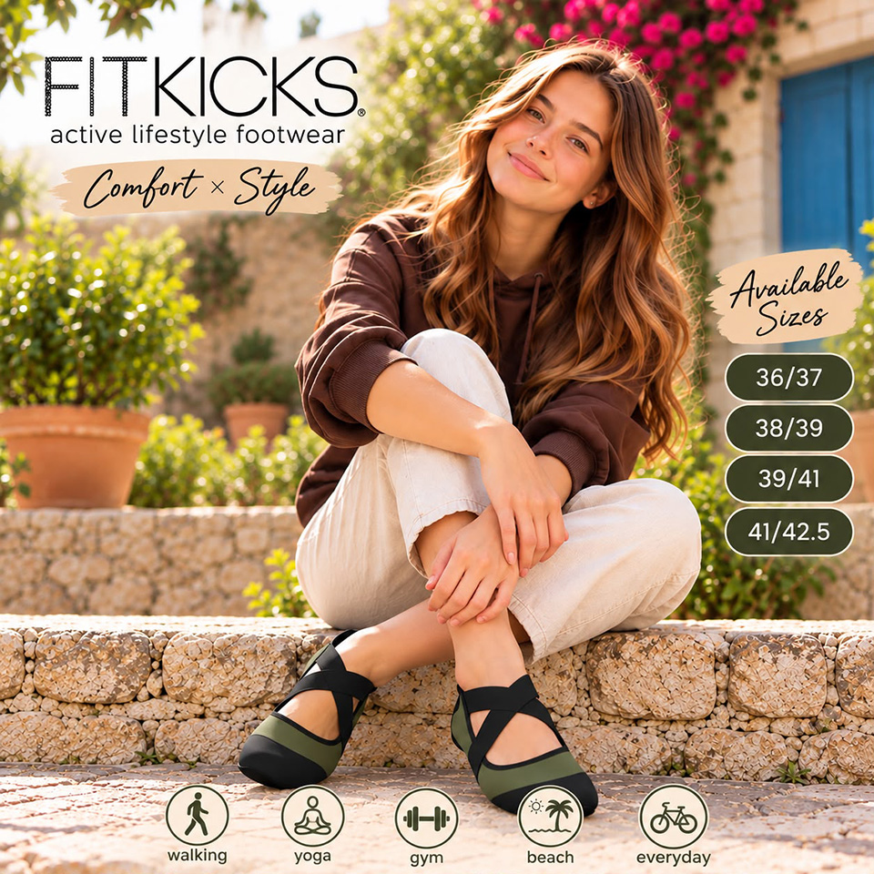 FitKicks Footwear - Olive