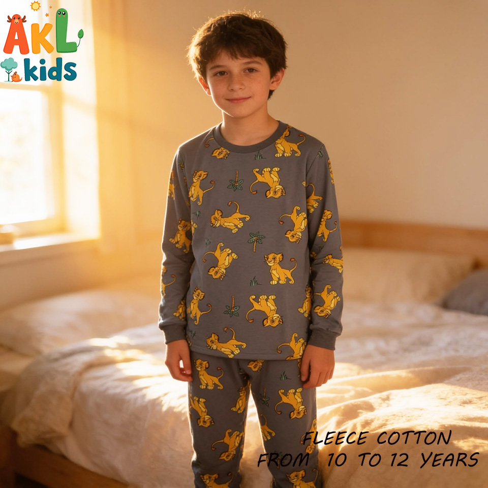 Fleece Cotton Pjs Simba