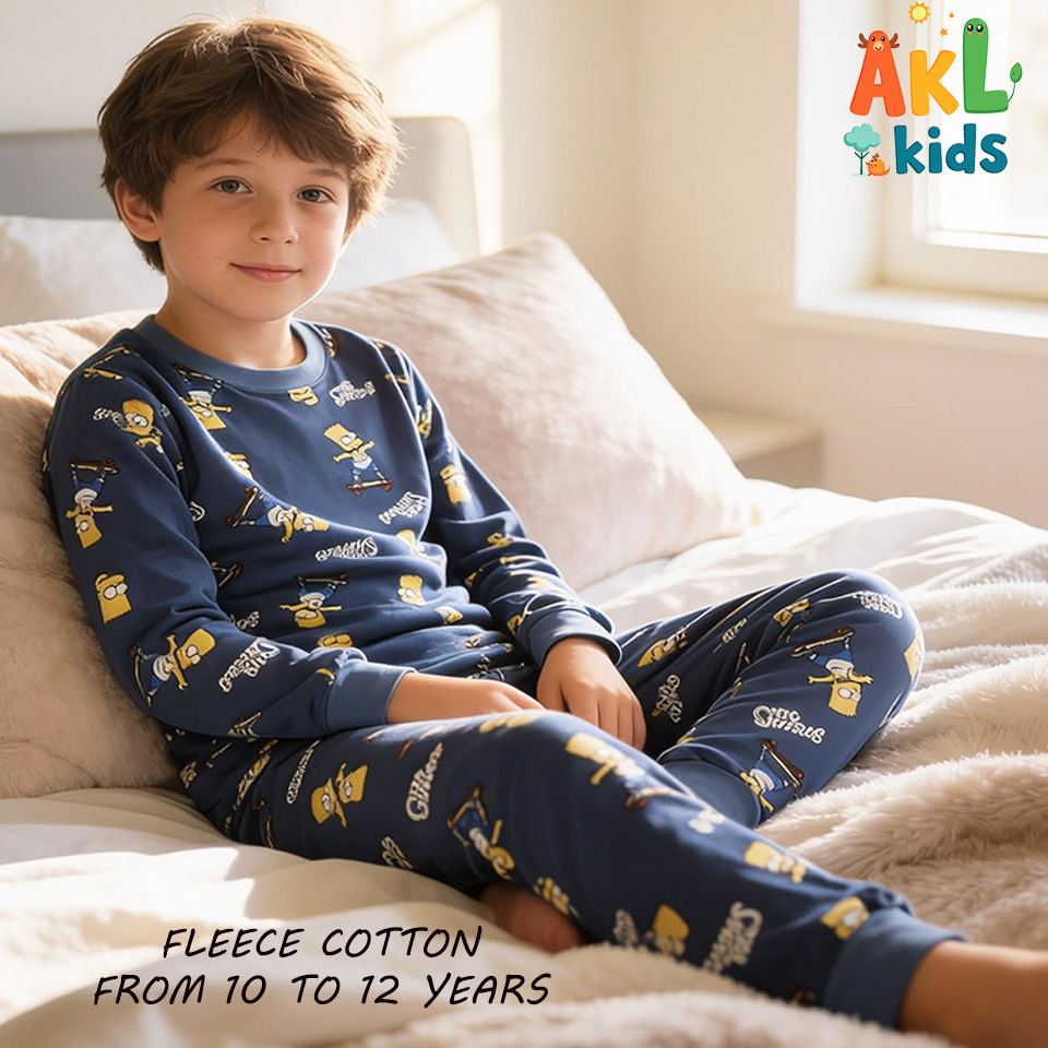 Fleece Cotton Pjs the Simsons
