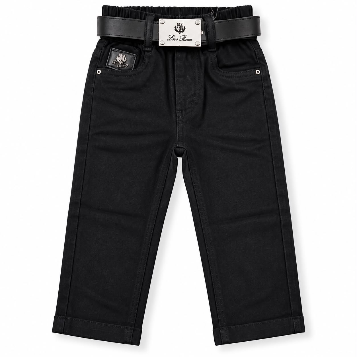 Boys’ Black Lycra Pants – Stylish & Comfortable
