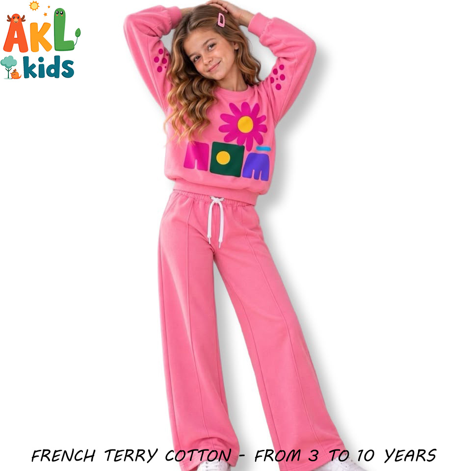 Kids Tracksuit Flowers